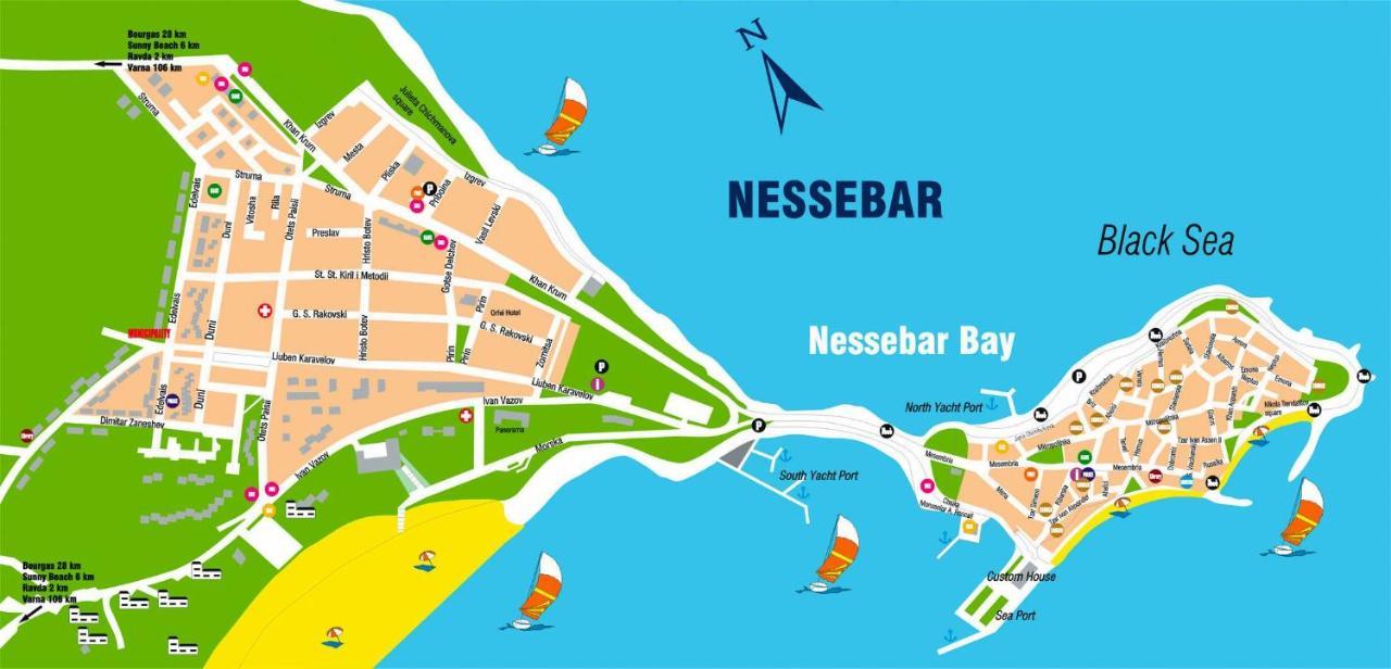 Sunny Life Hotell Nesebar Eksteriør bilde